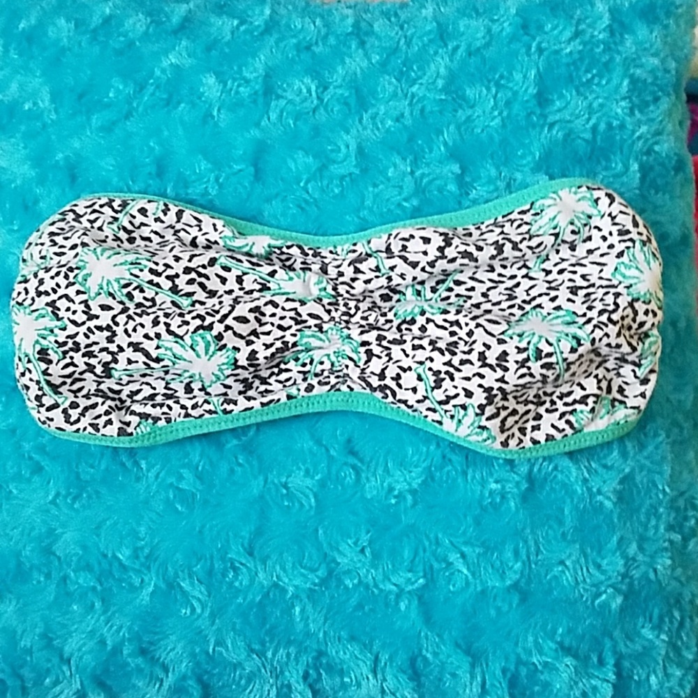 Tropical Strapless Bralette